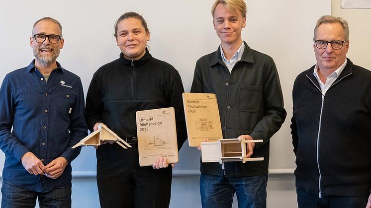 Årets vinnare av ”Utmärkt friluftsdesign” är korade