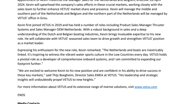 VETUS appoints Kevin Theuns as Sales Manager for Netherlands  Belgium_EN_final.pdf