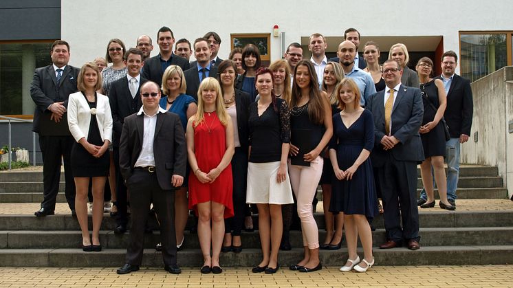 Abschlussjahrgang 2016 der Hotelfachschule Leipzig