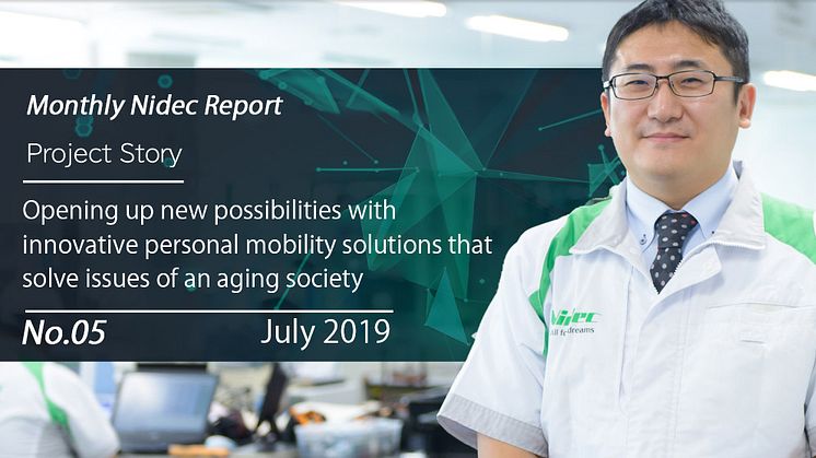 Monthly Nidec Report - Motors for innovative personal mobility solutions