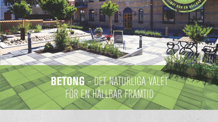 Betong, det naturliga valet för en hållbar framtid
