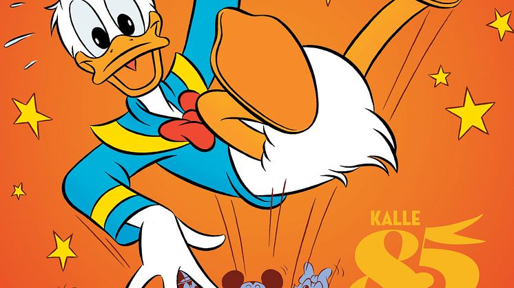 Omslag Kalle Anka 85 år