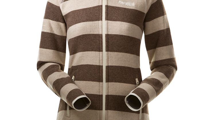 1899 Perikum Lady Jacket - Clay Striped/Cream
