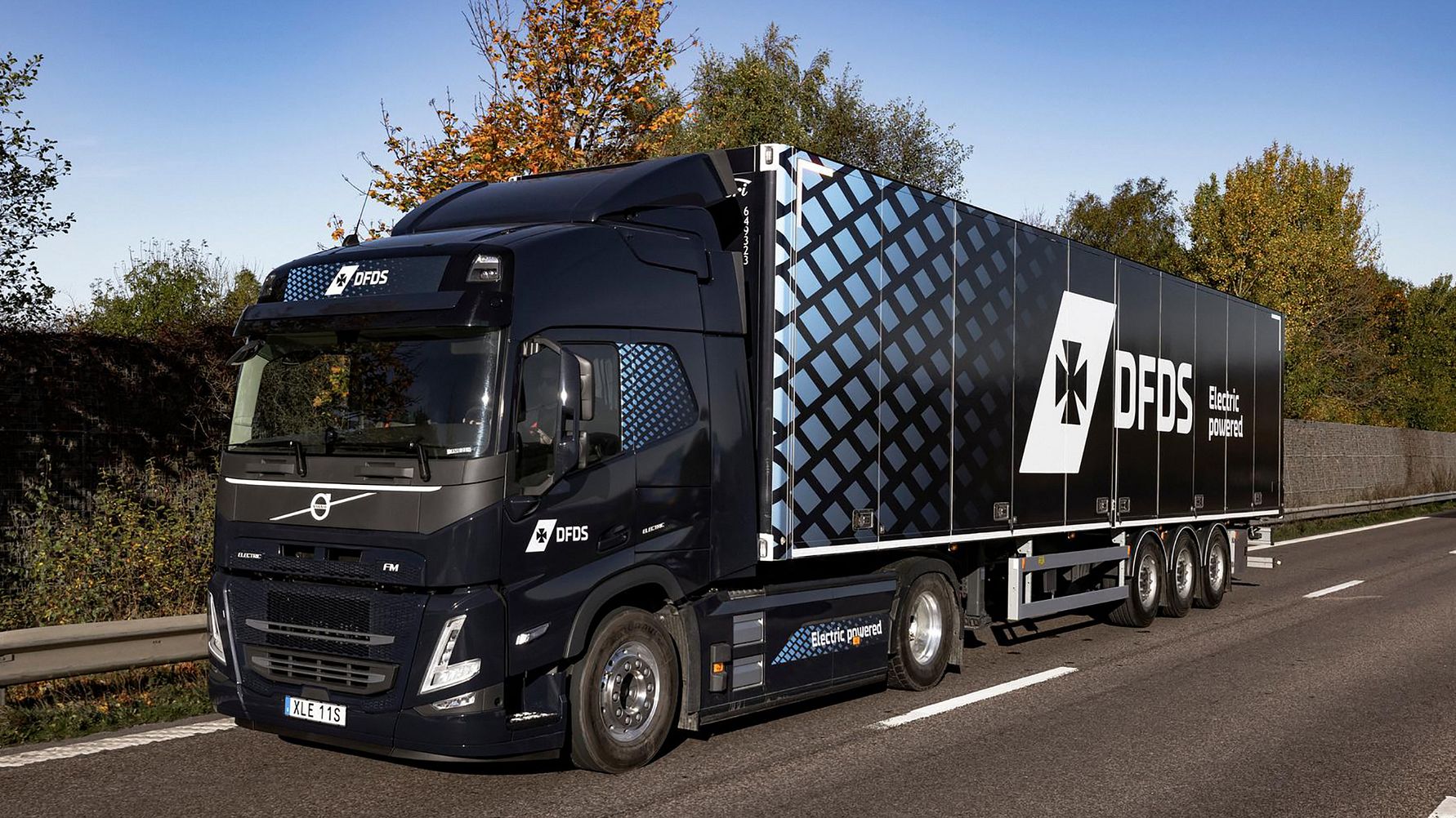 Med däck och däckövervakning från Continental vill DFDS sänka CO2-utsläppen inom transportindustrin.