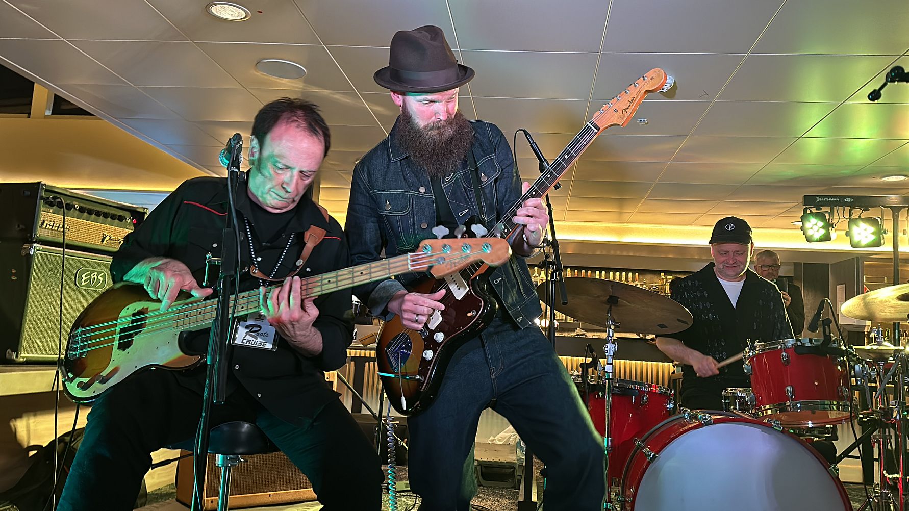 Havila Voyages announce second Roots and Blues Cruise. Sailing through Norwegian fjords while enjoying live performances by world class blues artists - Billy T and Joakim Tinderholt (Image at LateCruiseNews.com - July 2024)