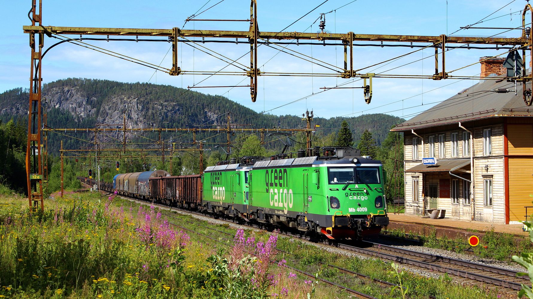 MB-lok i Ragunda Norrland 19 juli 2023