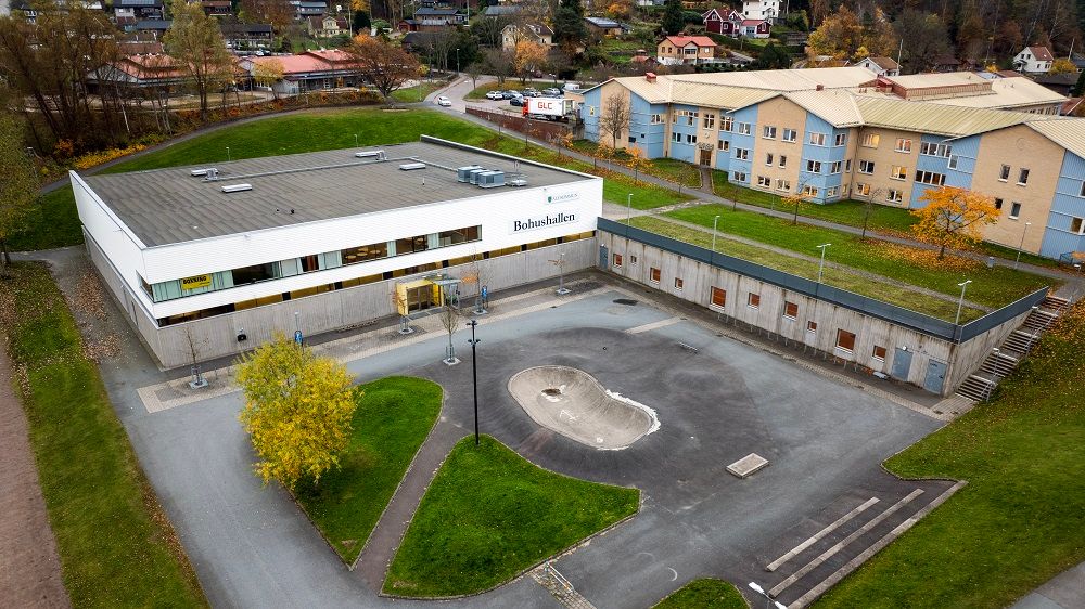 Bohushallen i Ale kommun, Västra Götalands län.
