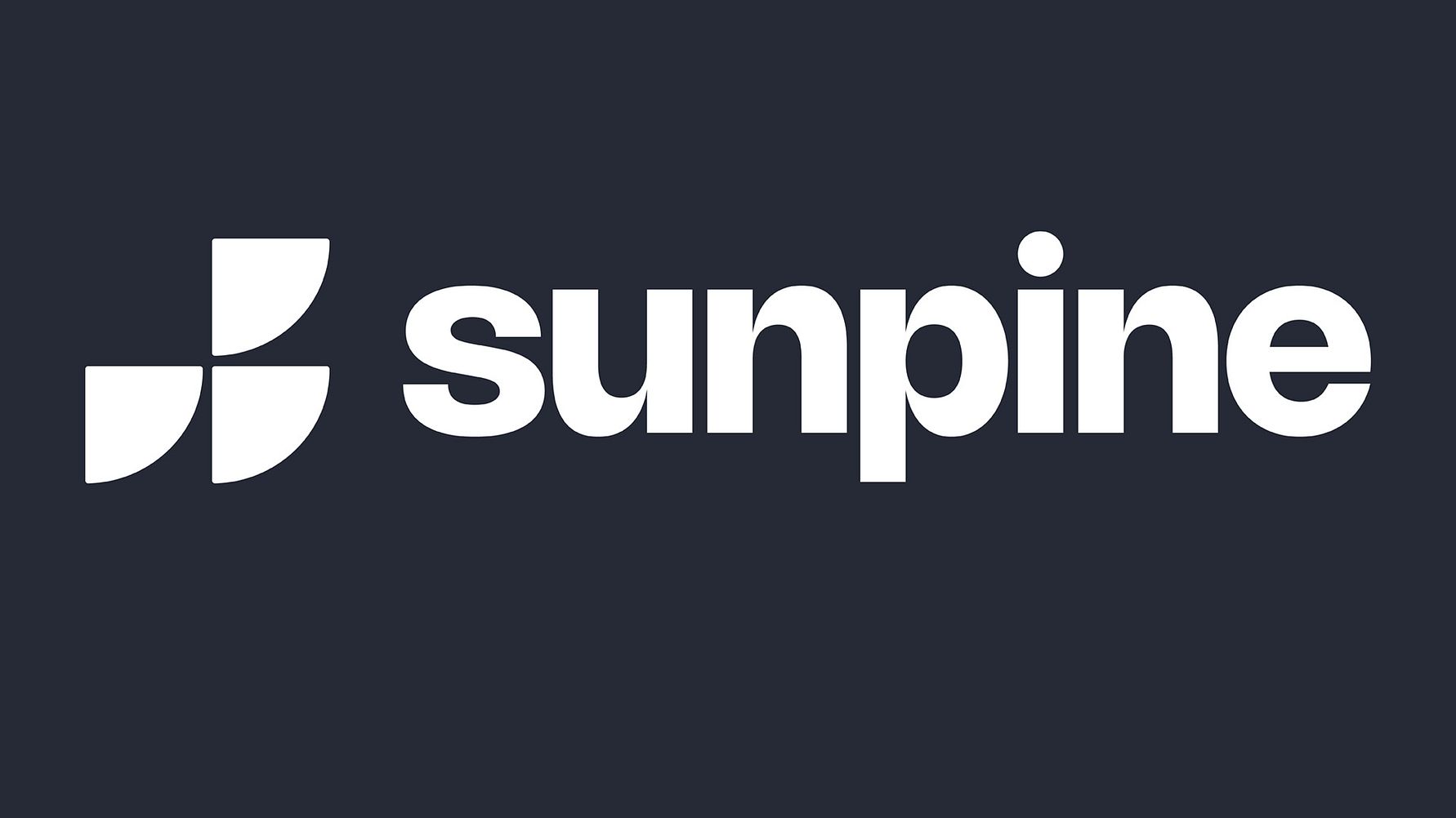 Sunpines nya logotyp