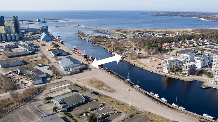 Här kommer Söderbron att ligga.