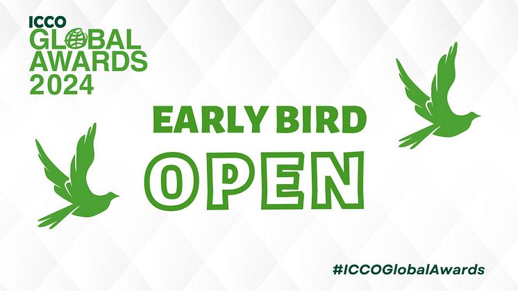 2024 ICCO Global Awards: Early-Bird Entries Open with New Categories