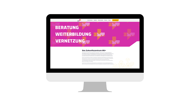 Zukunftszentrum MV+ präsentiert neue Website