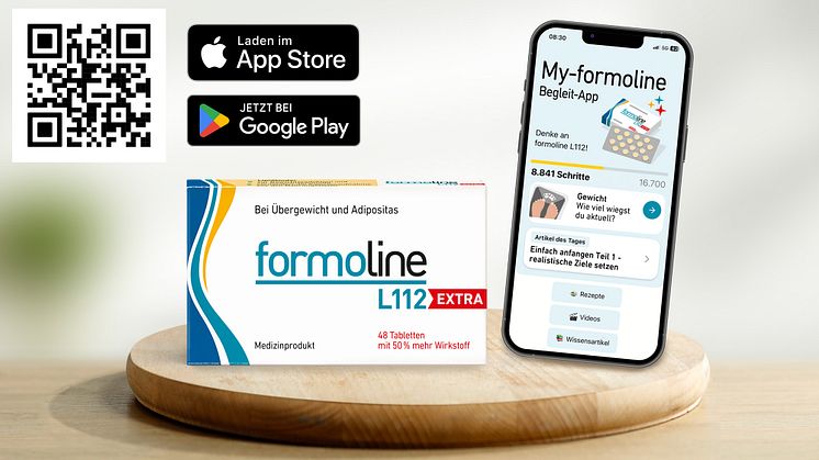 Certmedica supports digital weight loss with My-formoline app
