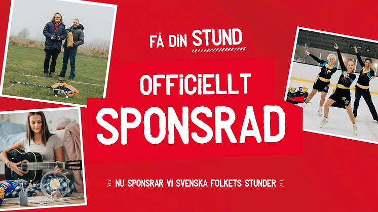Nu sponsrar Estrella svenska folkets stunder