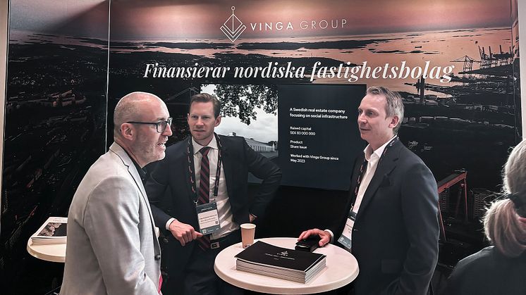 Vinga Corporate Finance at Business Arena Stockholm