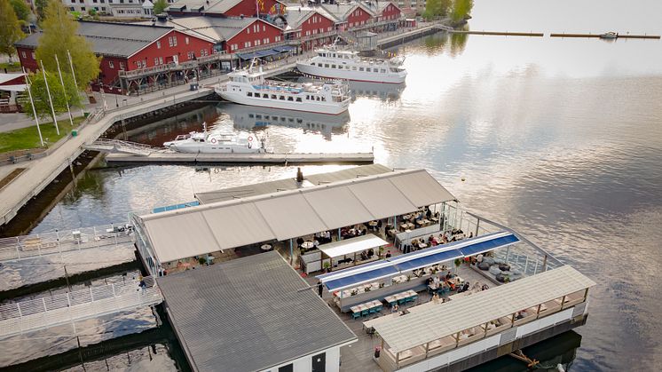 Takmarkiser från Solar Shade invigda på Bryggan i Luleå – Bistro Norrlands uteservering har fått ett lyft