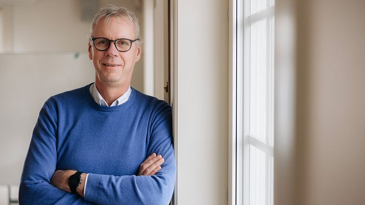 Lars Olsson, vd på Sparbanken Eken, en av 56 lokala Sparbanker.