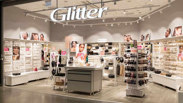 Glitter växer med nya butiker – stärker sin position på marknaden