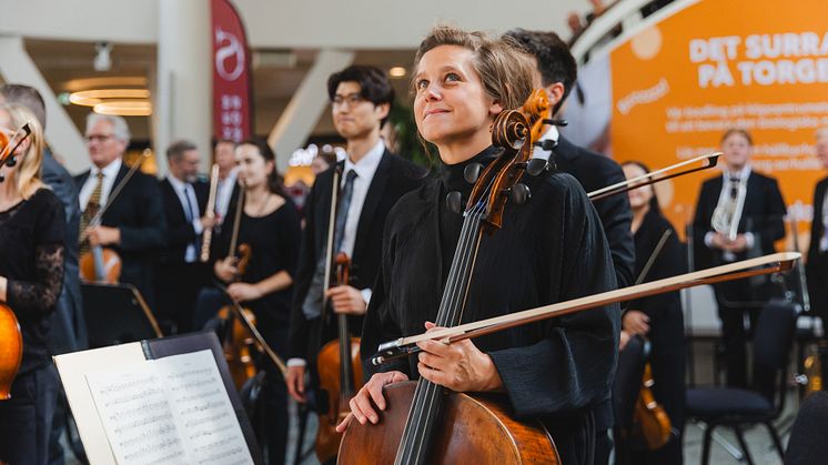 Göteborgs Symfoniker spelar hos Stadsmissionen och på Frölunda Torg