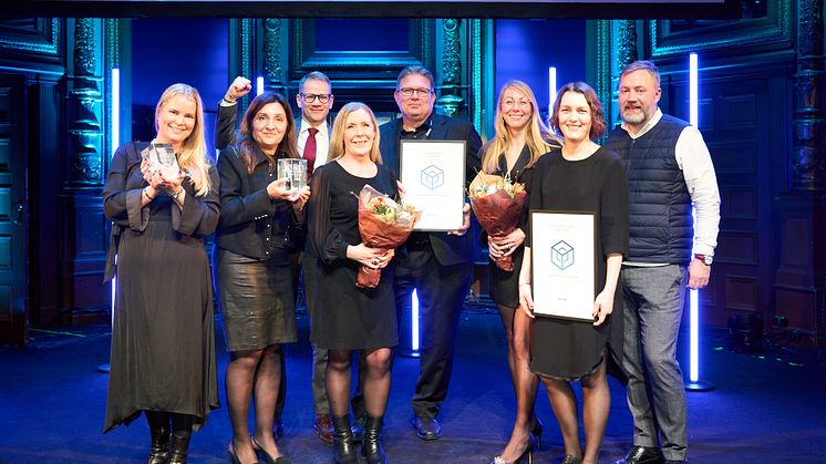 Lundbergs Fastigheter hade flera medarbetare på plats vid Benchmark Event.