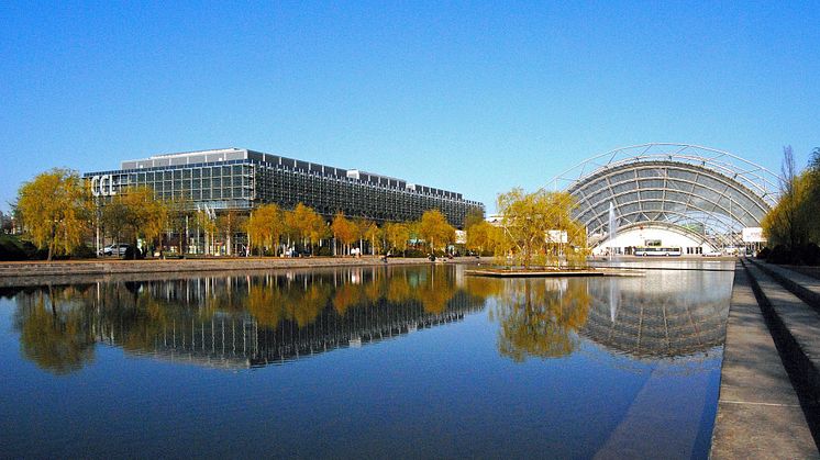 Blick zur Leipziger Messe und zum Congress Center Leipzig - Foto: Andreas Schmidt