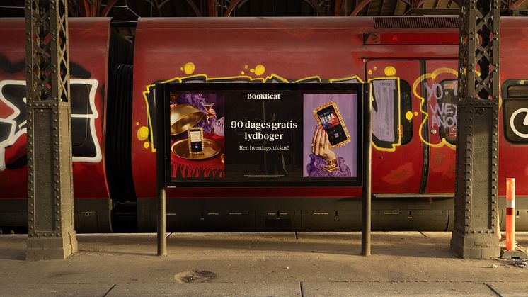 Photo cred: Afa JCDexaux - from BookBeat Denmarks January campaign 2025