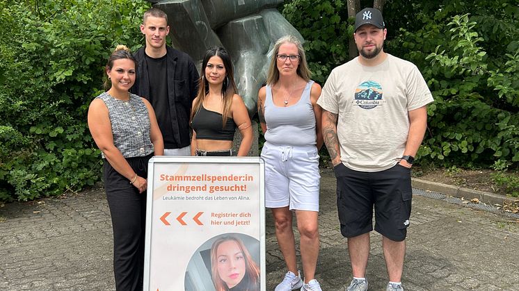 Typisierungsaufruf für 18-Jährige Alina: Mehr als 450 Menschen haben sich als Stammzellspender registriert.
