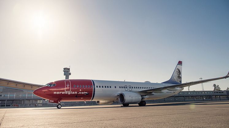 Norwegian's Boeing 737-800.