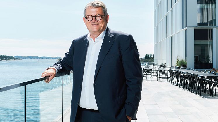 President and CEO Morten Fon, Jotun. Photo: Morten Rakke