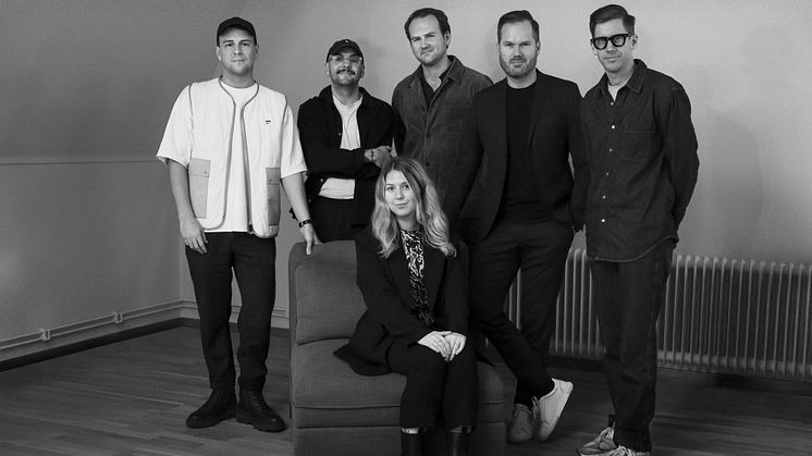 From left: Joakim Carlström, Emil Björnius, Felicia Nordell, Emil Jerndal, Mattias Edenholm & Oskar Christiansson