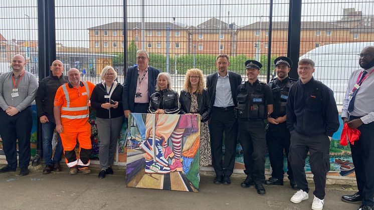 Luton station artwork event.jpg