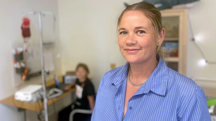 Tack vare blodgivare lever Annas dotter Alice idag