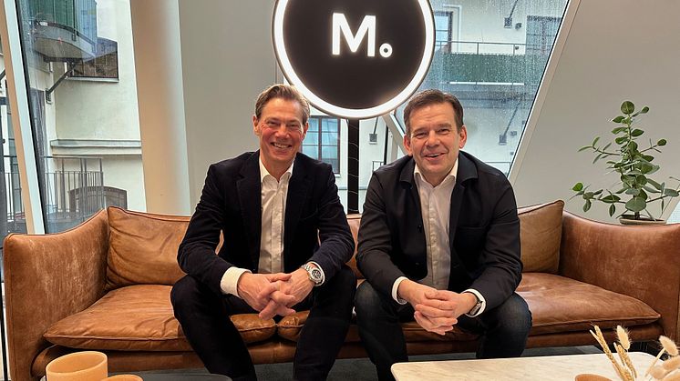 Jonas Ljungwald, founder/CEO of Centuri, and Leif Bohlin, Managing Director at Monterro and Chairman of the Board of Centuri.