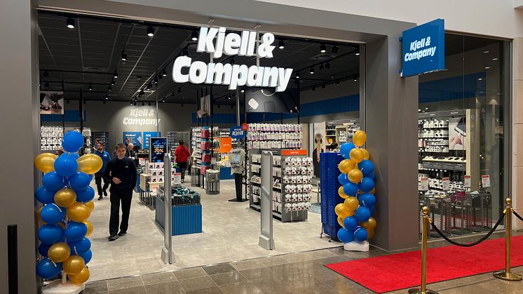 Kjell & Company har en ny butik på Nova i Lund.
