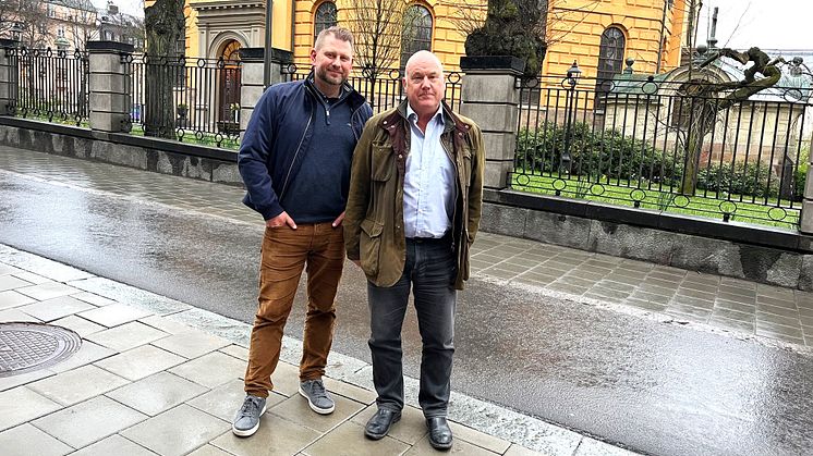 Ulf Stefansson & Bo Ericsson, Fordonsjuristen. Foto: Pia Ericsson