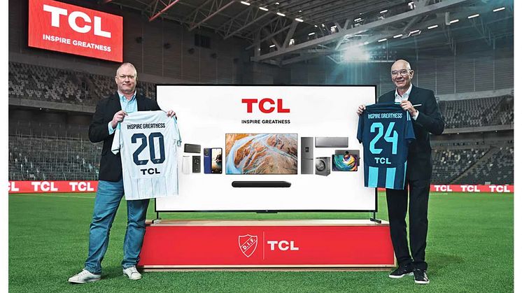TCL fortsätter som huvudpartner till Djurgården Fotboll.