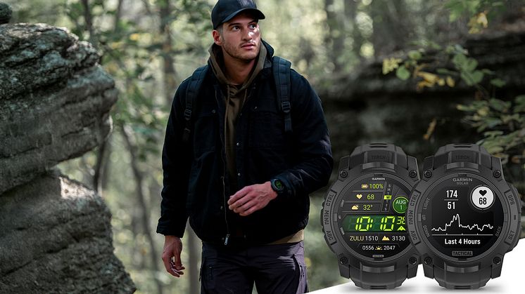 Garmin lancerer Instinct 3 – Tactical Edition: Mød din nye wingman
