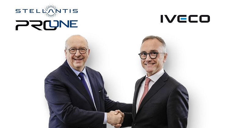 IVECO on julkistanut strategisen yhteistyön Stellantis Pro Onen kanssa. Sopimuksen myötä mallisto laajenee kahdella uudella sähköisellä kuljetusajoneuvolla.