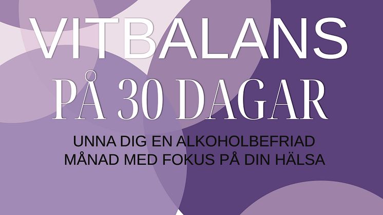 Framsida på boken "Vitbalans på 30 dagar" 