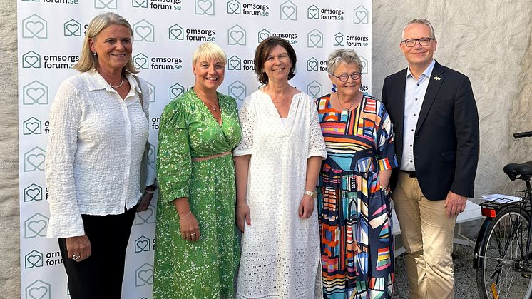 Omsorgsforum lanserades med öppet hus under Almedalen. 