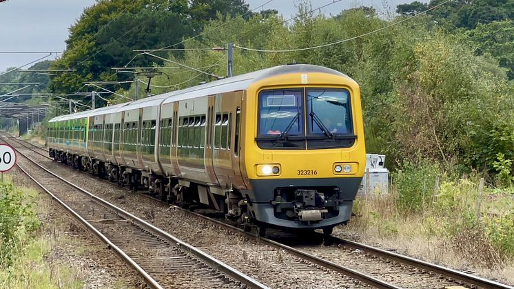 Charity train ride marks end of the line for West Midlands Railway’s popular Class 323 fleet
