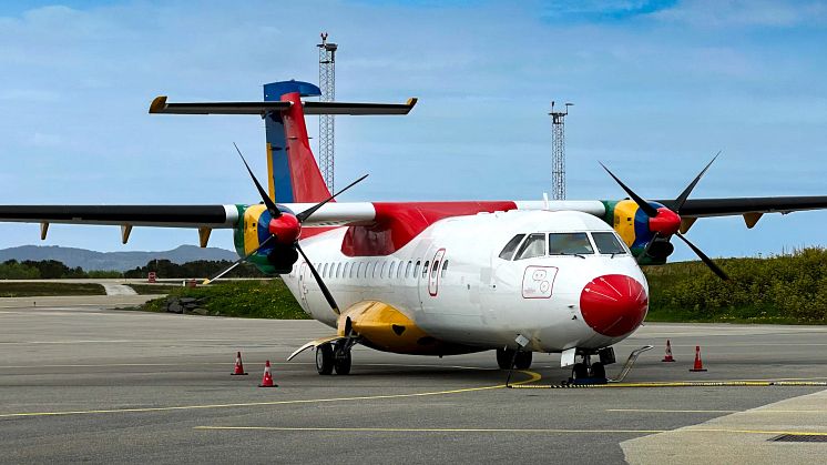 Danish Air Transport på Florø lufthavn.