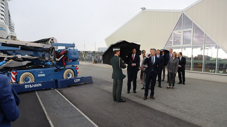 Copenhagen's cruise shore power facility inaugurated