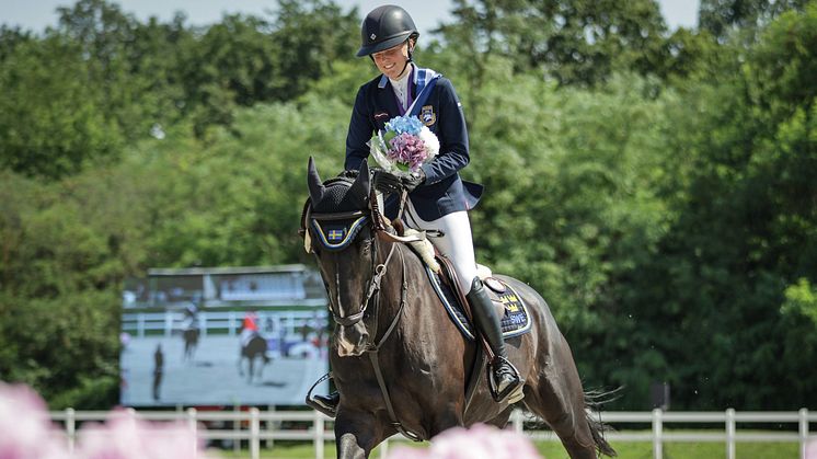 Beata Hermelin är en av åtta nya ATG-talanger. Foto: FEI/Marta Fusetti