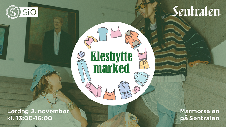 Klesbyttemarkedet arrangeres av Studentsamskipnaden SiO i samarbeid med Sentralen.