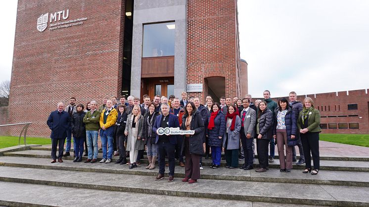 The Rural BioReFarmeries consortium met at MTU's campus in Cork, Ireland, in December to set the priorities for the next 4 years.