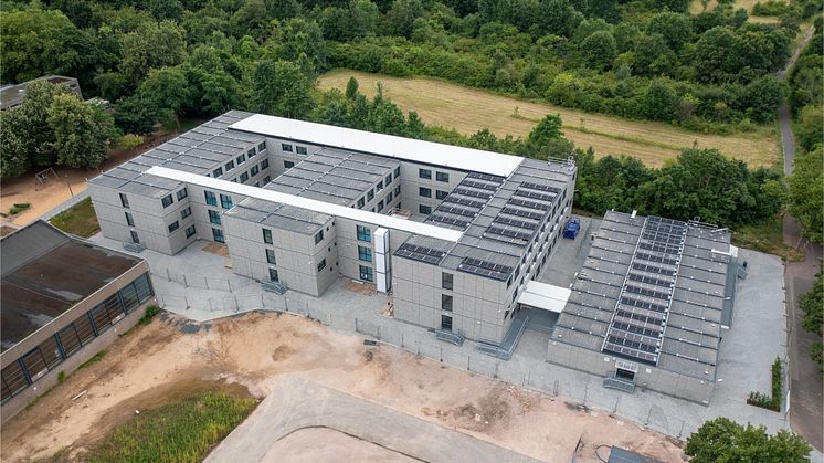 Gymnasium Mainz: Temporär mit dauerhaftem Feeling