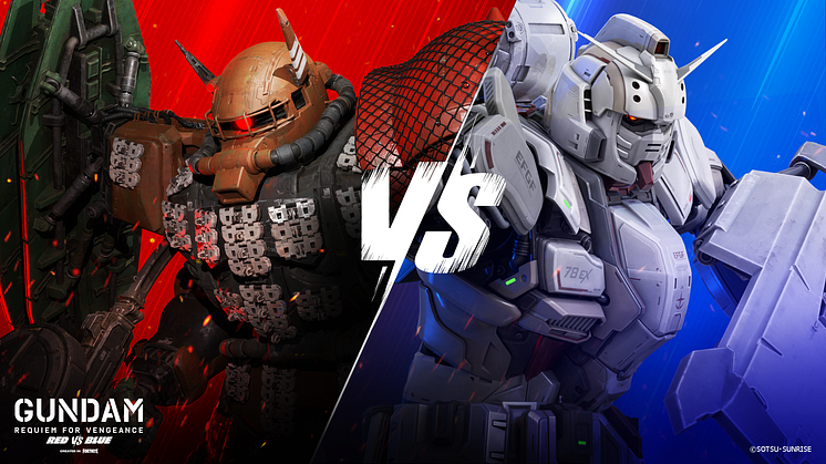 GUNDAM: REQUIEM FOR VENGEANCE: RED VS BLUE TEAM-BASED COMPETITIVE EXPERIENCE LAUNCHES IN FORTNITE