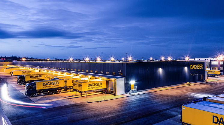 Najells transporter till återförsäljare i Sverige och övriga Norden går via Dachsers vägtransportnätverk. 