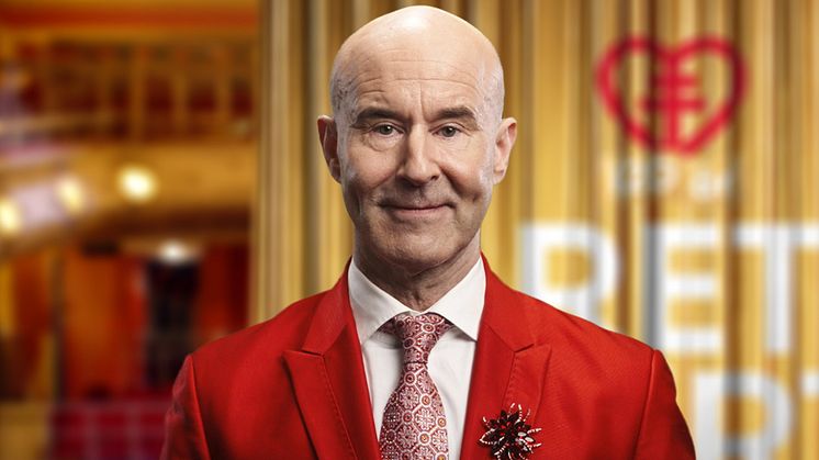 Mark Levengood, leder galan ”Årets hjärta”.