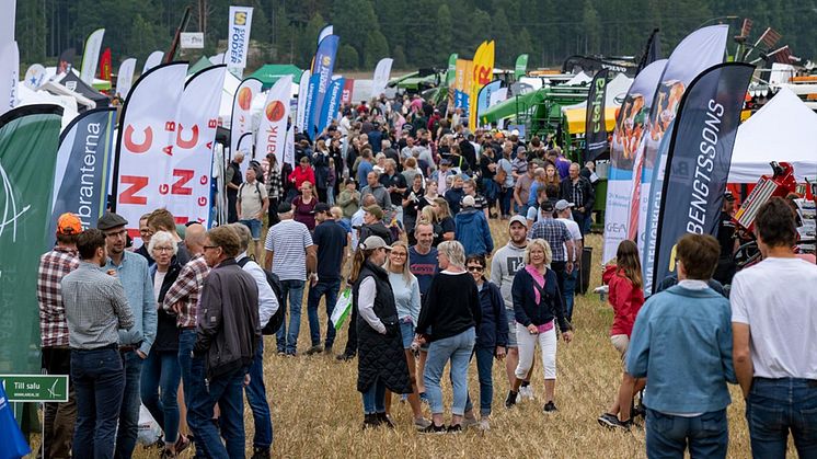 Landsbygdens Sommarmöte lockar varje år många besökare. Fotograf: Erik Hellquist